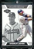 2007 Topps Co-Signers #57 Andruw Jones Atlanta Braves Baseball Card - Mint Condition - In Protective Display Case !