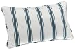 Harbor House Beach House 20-by-12-Inch Oblong Stripe Decorative Pillow, Blue