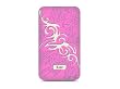iLuv Silicone Case for iPod touch 2G, 3G (Pink with White Flames)
