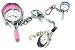 Eikon Tennis Racket Keychain Watch with Clip ~ YOU CHOOSE COLOR