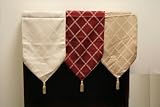 Diamond Damask 13 X 70 Gold Table Runner