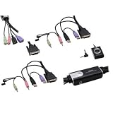 2 port USB KVM & Speakervon "Aten"