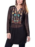 PEACE&LOVE BY CALAO Blusa (Negro)