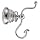 Moen YB9803CH Waterhill Robe Hook, Chrome