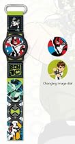 Cartoon Network Ben10 Kinderarmbanduhr mit Wechselbild und Klettverschluss 12x28 cm 24537