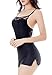 Ruzishun Women's Sexy Lingerie Lace Mini Sleepwear Underwear(Black,M)