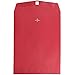 JAM PAPER 10 x 13 Open End Catalog Colored Envelopes with Clasp Closure - Red Recycled - 10/Pack