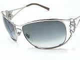 SALVATORE FERRAGAMO 1157-B 1157B Silver 511/11 Sunglasses Gradient Gray Lens Size: 62-15-115