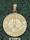 Univ Of Tennessee Volunteer Seal Charm/Pendant -14K/10K, Stainless Steel or Gold Plated