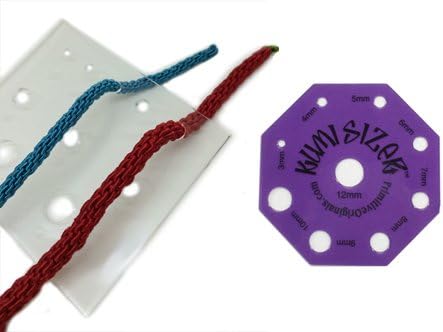 Kumisizer(tm) Set: The Kumihimo Braid Diameter Sizing Tool (2 Different Styles)