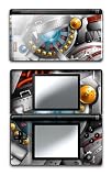 Silver Robot Design Decal Protective Skin Sticker for Nintendo DS Lite