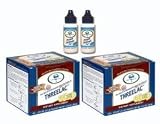 (2) ThreeLac Candida Probiotic Defense (2) Oxygen Elements Plus / Max - 1 fl. oz. in each bottle by Global Health Trax