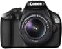 Canon EOS 1100D SLR-Digitalkamera (12 Megapixel, 6,9 cm (2,7 Zoll) Display, HD-Ready, Live-View) Kit inkl. EF-S 18-55mm 1:3,5-5,6 IS II