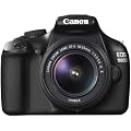 Canon EOS 1100D SLR-Digitalkamera (12 Megapixel, 6,9 cm (2,7 Zoll) Display, HD-Ready, Live-View) Kit inkl. EF-S 18-55mm 1:3,5-5,6 IS II