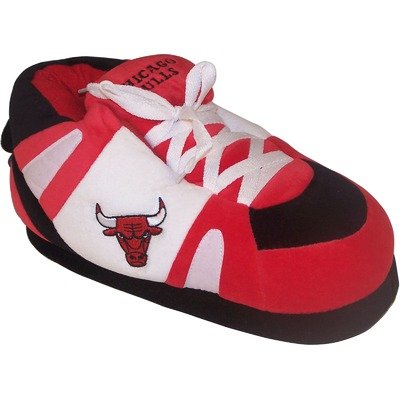 Chicago Bulls Boot Slipper Size: 12-14, Color: Red / White / Black
