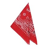 One Dozen Red Cowboy Bandanas