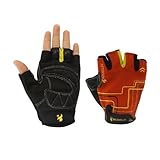Breathable Bike Bicycle cycling Mountain road racing Fingerless Cycle gloves Mitts size M Palm width 8cm