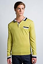 Red! Collection Merino Wool Tipped Polo Sweater
