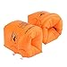 niceEshop(TM) Kids Begin to Swim Arm Bands Safety Inflatable Roll Up Armbands Floatie Water Wings(Orange)
