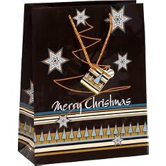 Sigel GT013 Geschenktasche Large 260x330x120 mm, Papier, 128 g 5 St�ck Modern Style