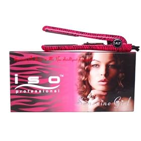 ISO Ceramic Sunshine Girl 1-1/2 inch Flat Iron PINK