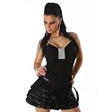 Spektakuläres Event Cocktailkleid Schwarz (3037)