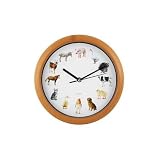 Animal Sound Wall Clock, teach your kids to recognise animals & the noises they make as they also learn to tell the time!