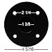 New Pair Speaker Cabinet Metal Stand Pole Mounts 1 3/8" TH4 image 1