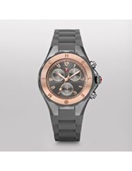 MICHELE Tahitian Jelly Bean Grey Rose Gold Tone, Grey Dial