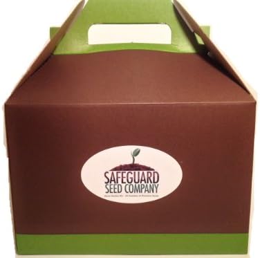 Safeguard Seeds Home Garden Heirloom Seed Kit - 15 Varieties of Seeds for Planting Your Garden