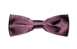 BOWTIE Solid Mauve/Purple Thin Mens Bow Tie Tuxedo Ties BowTies