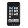 Solid Black Snap On Crystal Hard Cover Case for Apple Ipod Touch Itouch 8GB 16GB 32GB 2G 2nd Generation