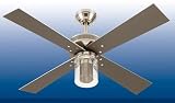 Westinghouse - Ventilateur de Plafond - Avec lumière - Ete ou hiver - Crusader