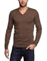 ESPRIT Herren Pullover Regular Fit J30360, Gr. 56 (XXL), Rot (beechnut melange 311)