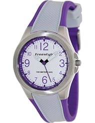 Freestyle Womens 101982 Sport Round Analog Strap Purple Watch