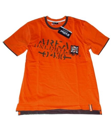 Killtec Herren T-Shirt, orange, Baumwolle, JUDD 