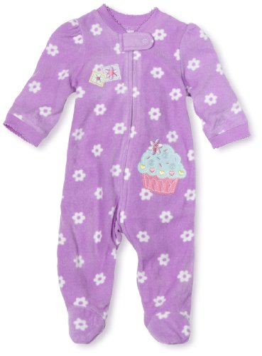 Little Me Baby-Girls Newborn Cupcake Blanket Sleeper