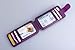 iPhone 5/5S Flip Premium PU Synthetic Leather Wallet Case - Navor (Purple)