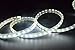 CBConcept UL Listed, 13 Feet,Super Bright 3600 Lumen, 6000K Pure White, Dimmable, 110-120V AC Flexible Flat LED Strip Rope Light, Commercial Grade, Indoor Outdoor use, Ready to plug n shine