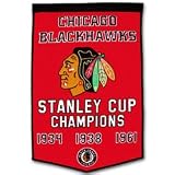 Review Winning Streak Sports  / Chicago Blackhawks Wool NHL Banners - Dynasty
