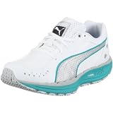 PUMA BodyTrain SL Wn's 185651, Damen, Sportschuhe - Fitness, Weiss (white-puma silver-viridian green 01), EU 38 (UK 5) (US 7.5)