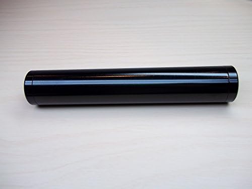 Aluminum 6061-T6 Tube with End Caps Adapter Kit 9" Long(Anodized Black)