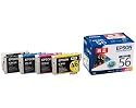 EPSON Colorio PX-201用インクカートリッジ4色パック IC4CL56