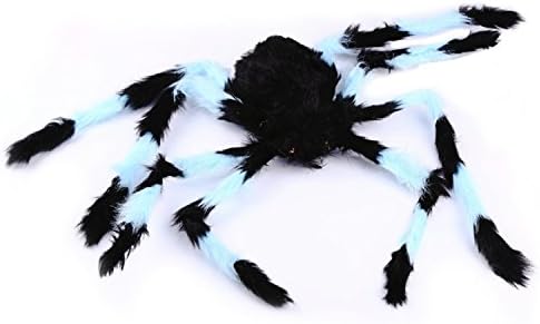 Set of 4 3ft Plush Spider Tarantulas Halloween Decoration