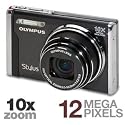 Olympus Stylus 9000 12 MP Digital Camera with 10x Wide Angle Optical Dual Image Stabilized Zoom and 2.7-Inch LCD (Black)