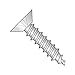 #7 x 1/2" Type A Self-Tapping Screws/Phillips/Flat Undercut Head/18-8 Stainless Steel (Carton: 5,000 pcs)