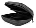 DURAGADGET Canon Powershot N2 Camera Case - Premium Quality Hard EVA Shell Case / Box with Carabiner Clip & Twin Zips in Black for Canon Powershot N2