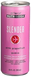 airforce Nutrisoda Slender, Grapefruit and Guava, 8.4-Ounce Cans (Pack of 12)