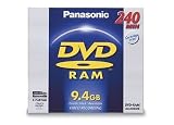 Review Panasonic LMAD240LE3 / Panasonic 3x speed, 9.4GB, double sided 3 pack DVD-RAM Disc