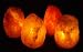 Four 4-5 Lb. Salt Crystal Lamps Pack
